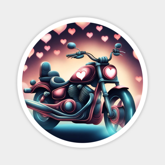 Motorcycle Lover Magnet by BlackMeme94