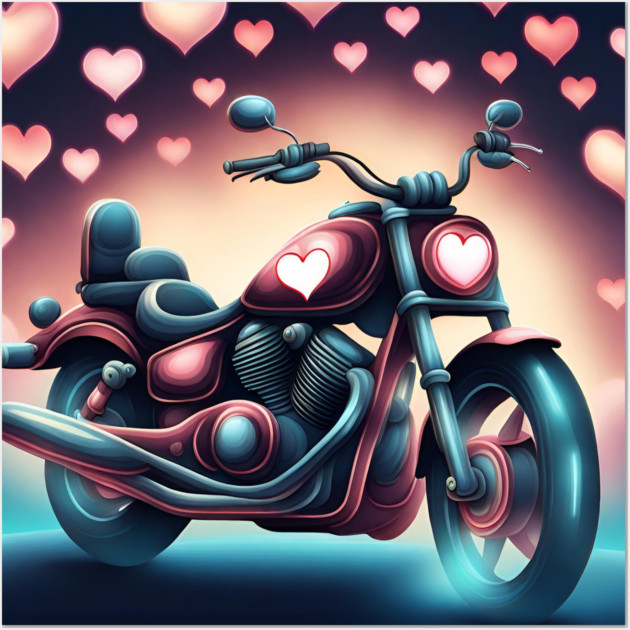 Motorcycle Lover Wall Art by BlackMeme94