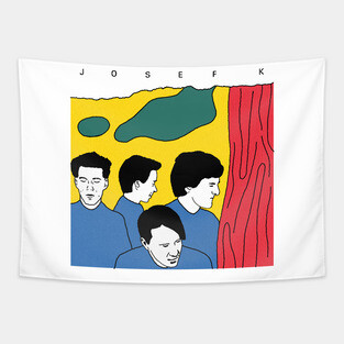 Josef K Illustration Design Tapestry