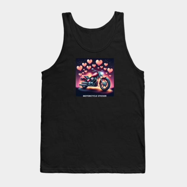 Motorcycle Lover Tank Top by BlackMeme94
