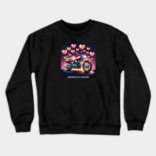 Motorcycle Lover Crewneck Sweatshirt