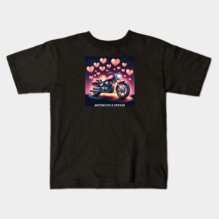 Motorcycle Lover Kids T-Shirt