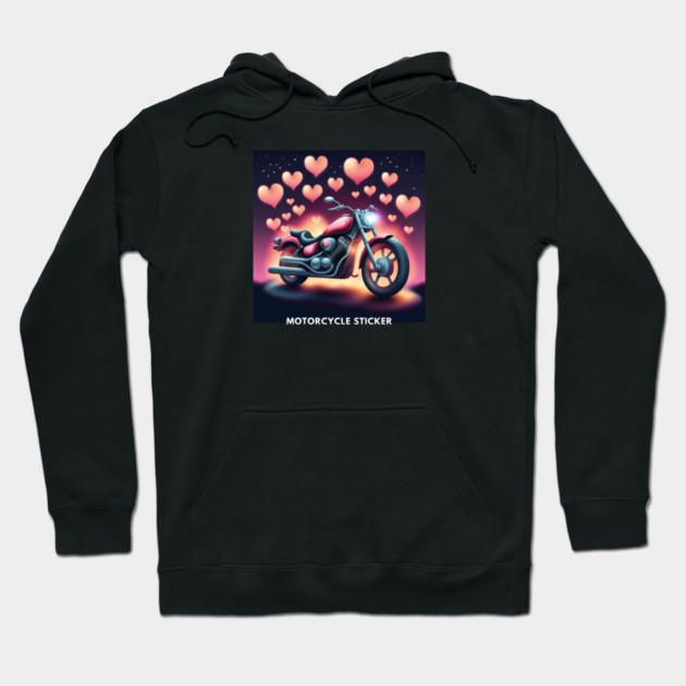 Motorcycle Lover Hoodie by BlackMeme94