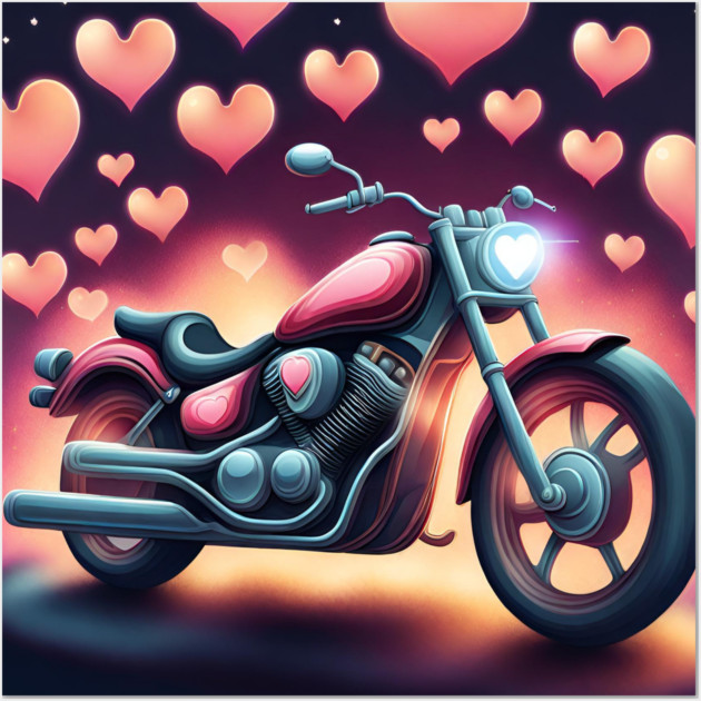 Motorcycle Lover Wall Art by BlackMeme94