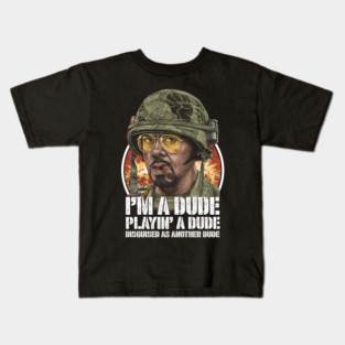 Tropic Thunder, Kirk Lazarus, Cult Classic Kids T-Shirt
