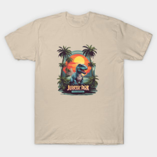 Retro Design Jurassic Park T-Shirt