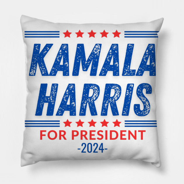 Kamala Harris for President Pillow by BlackMeme94
