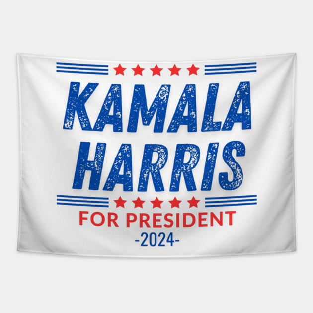Kamala Harris for President Tapestry by BlackMeme94