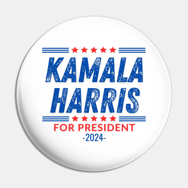 Kamala Harris for President Pin by BlackMeme94