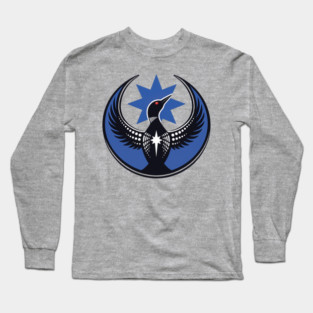 Minnesota-Rebel-Loon Long Sleeve T-Shirt