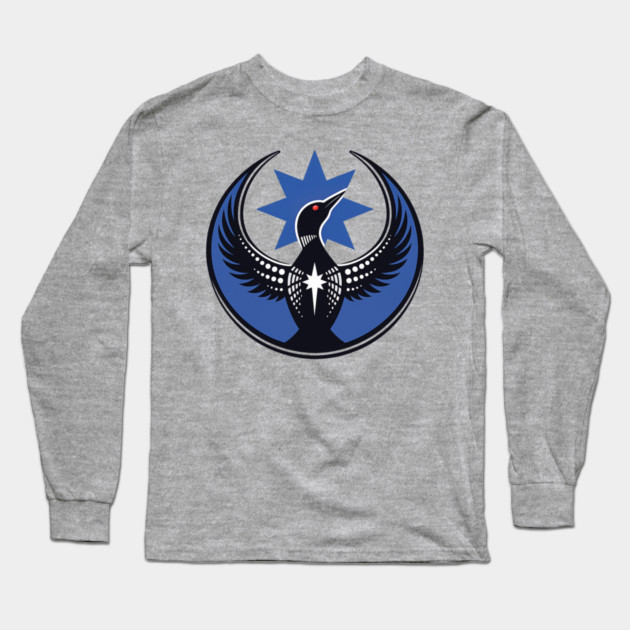 Minnesota-Rebel-Loon Long Sleeve T-Shirt by BlackMeme94