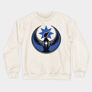 Minnesota-Rebel-Loon Crewneck Sweatshirt