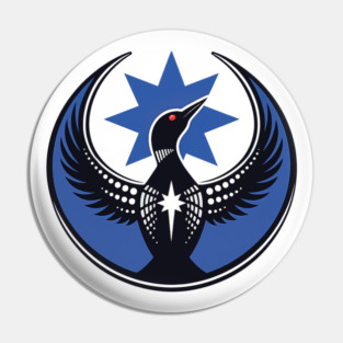 Minnesota-Rebel-Loon Pin