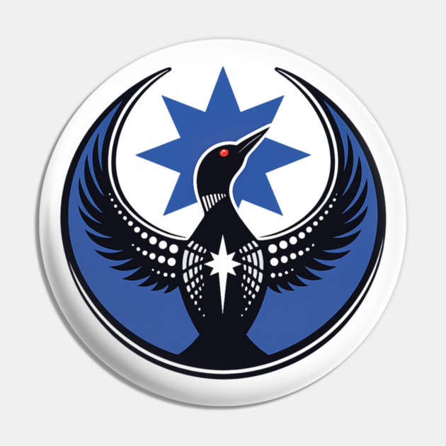 Minnesota-Rebel-Loon Pin by BlackMeme94