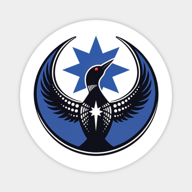 Minnesota-Rebel-Loon Magnet by BlackMeme94