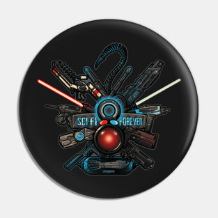 Sci-Fi Forever Pin