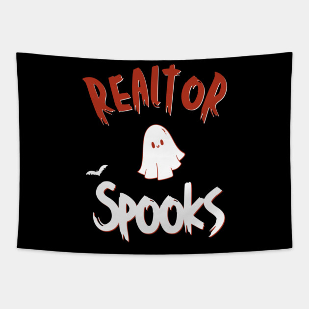 Real Estate Spooks Tapestry by REG