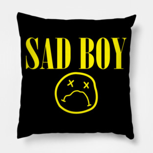 Sad Boy Pillow