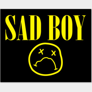Sad Boy Posters and Art