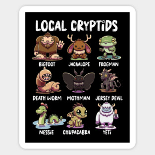 Local Cryptids Sticker