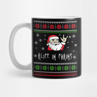 alice santa metal Mug