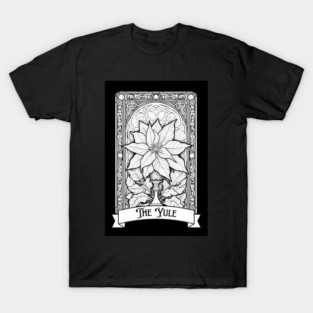 Poinsettia Tarot Card T-Shirt