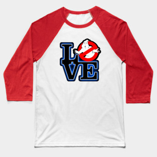 Love Park Ghostbusters Baseball T-Shirt