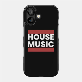 HOUSE MUSIC  - DMC Steez (White) Phone Case