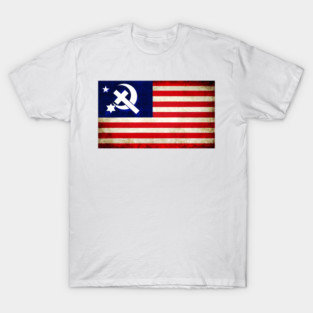 Democratic Socialist Party Flag of America T-Shirt
