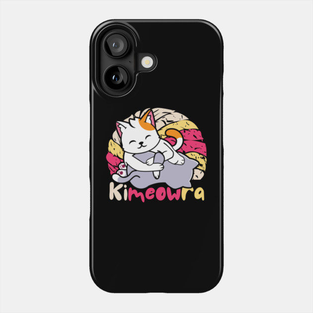 Kimura Kimeowra Japanese Cat Phone Case by The WYLD Tribe