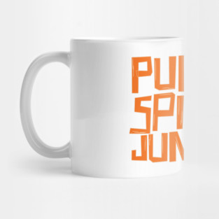 Pumpkin Spice Junkie Halloween Mug