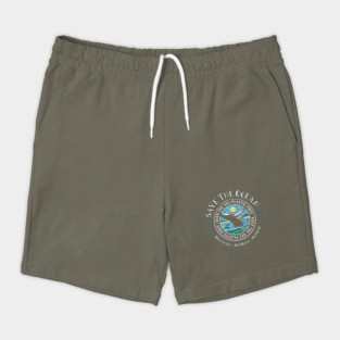 Save The Ocean - Keep the Sea Plastic Free - Humpback Whale Shorts