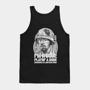 Tropic Thunder, Kirk Lazarus, Cult Classic Tank Top