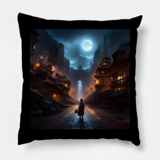 Scary Halloween Pillow