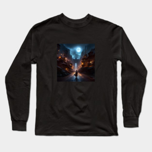Scary Halloween Long Sleeve T-Shirt