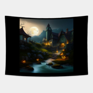 Trick or Treat Tapestry
