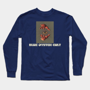 Hand Eyes Blue Oyster Cult Long Sleeve T-Shirt