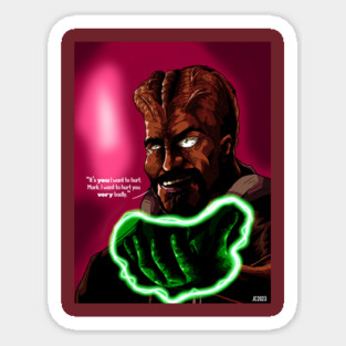 Invincible "Angstrom Levy" portrait (digital) Magnet