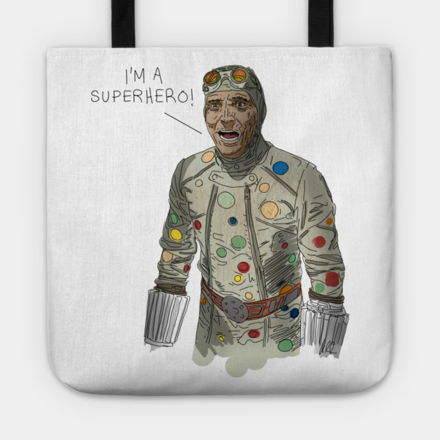 Suicide Squad: I'm A Superhero! Tote by 51Deesigns