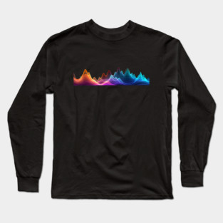 Sound Wave Long Sleeve T-Shirt