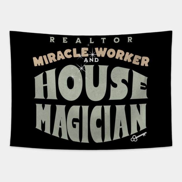 Real Estate Agent Tapestry by REG