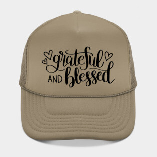 GRATEFUL & BLESSED Tees, Hoodies, Tote Bags, Cases, Notebooks Hat