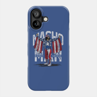 Macho Man Stars And Stripes Phone Case