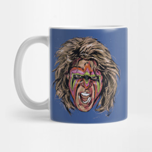 Ultimate Warrior Scream Mug
