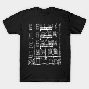 Brooklyn Alley (white ink) T-Shirt