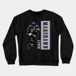 Marshawn Lynch Crewneck Sweatshirt