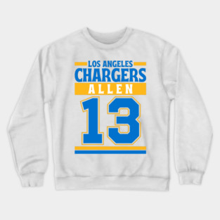 Los Angeles Chargers Allen 13 Edition 3 Crewneck Sweatshirt