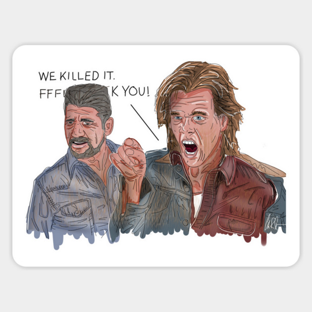 Tremors: We Killed It! F****k You! Magnet by 51Deesigns