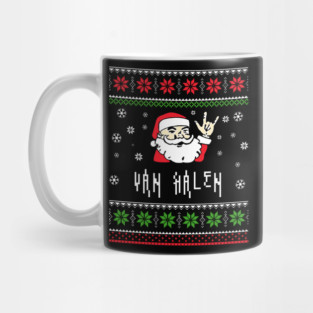 van halen santa metal Mug