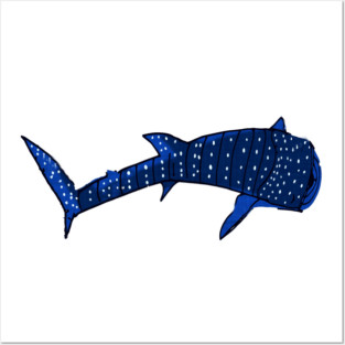 whale shark Posters and Art